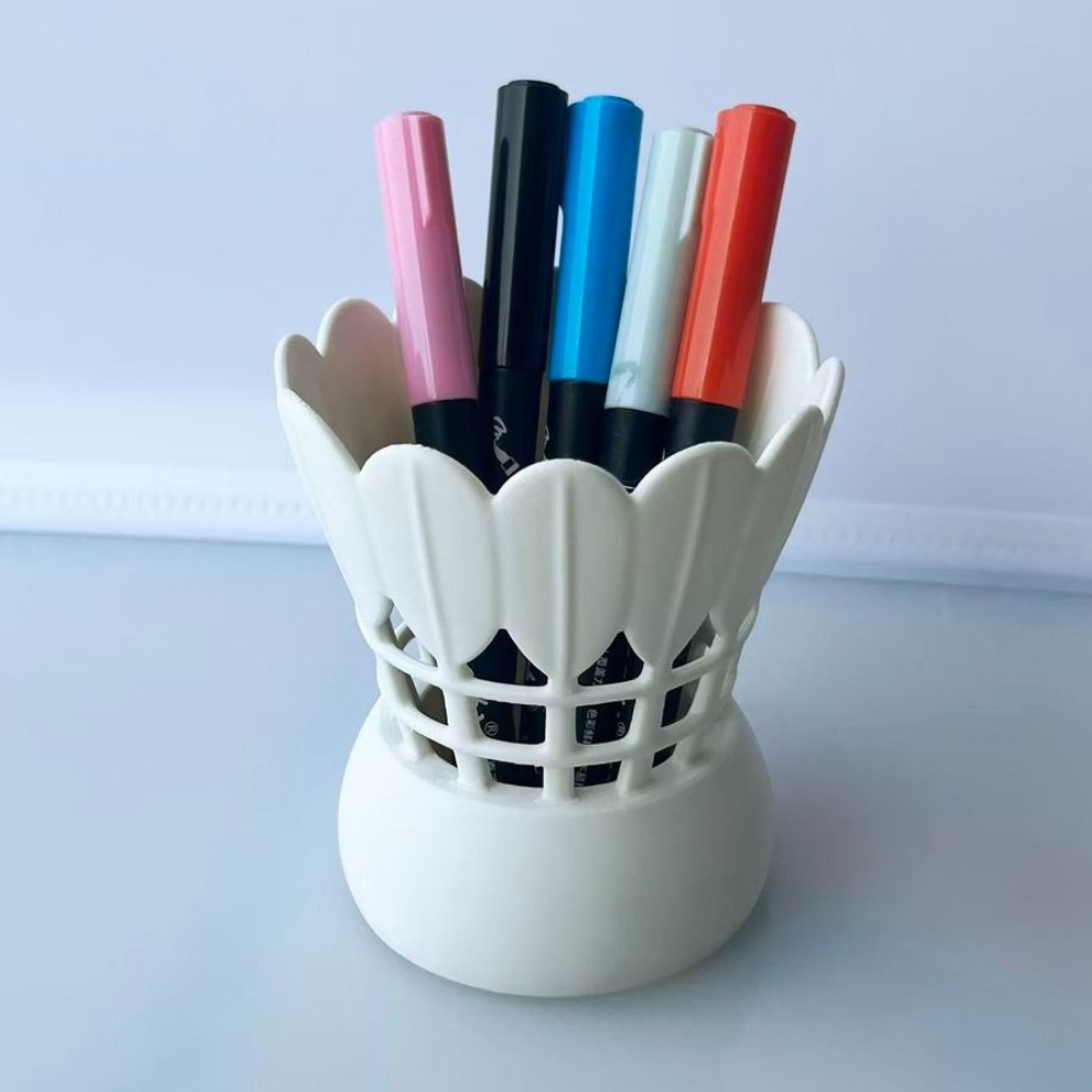 Badminton Cup - Минималистичный держатель для ручек в форме