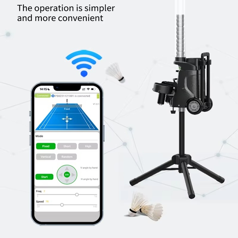 Новинка: Портативная мини-маши – обзор и цена Feeder Machine Badminton