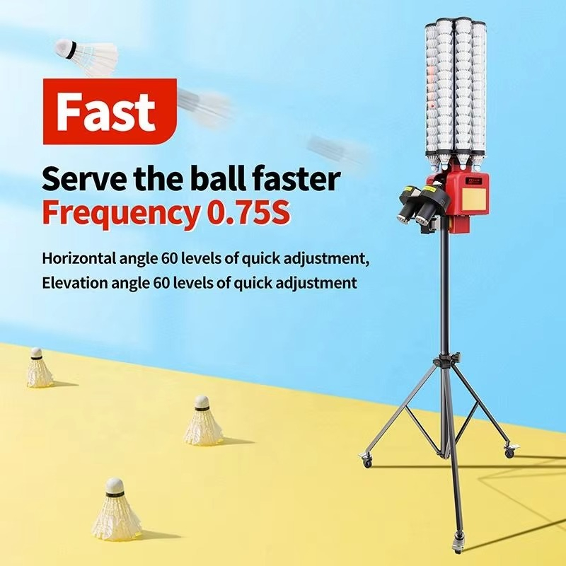 Портативная автоматическая маш – обзор и цена Feeder Machine Badminton