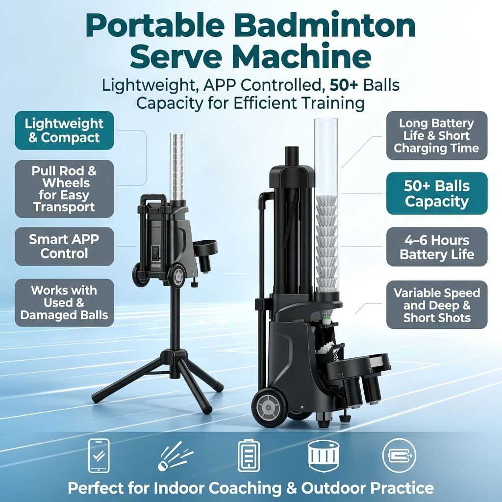 Автоматический податчик волано – обзор и цена Feeder Machine Badminton